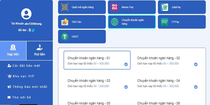 Kênh ngân hàng tạo nên sự an toàn, tiện lợi tối đa